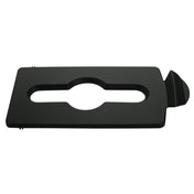 Rubbermaid 2007895 Slim Jim® Mixed Recycling Station Lid Insert 16-1/2"L X 8"W X 1/2"H