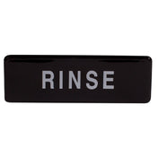 Winco SGN-327 Information Sign 9" X 3"H "RINSE"