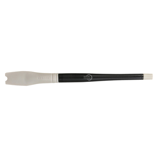 Mercer Culinary M35604 Silicone Plating Brush 5mm Round Arch 7-5/8 Overall Length. 3/4"W Brush Head