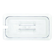 Hubert 26255 - Hubert® Notched Food Pan Cover, 12-4/5"L X 6-15/16"W, Third-size