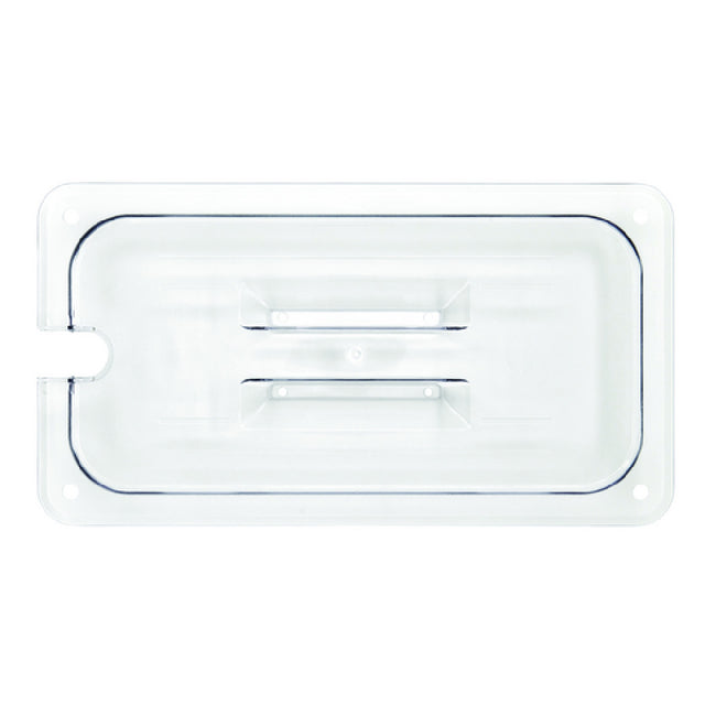 Hubert 26255 - Hubert® Notched Food Pan Cover, 12-4/5"L X 6-15/16"W, Third-size