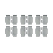 Metro 9184Z Additional Tabs For Solid Shelf (rods Are Shipped With (4) Tabs Per Rod)