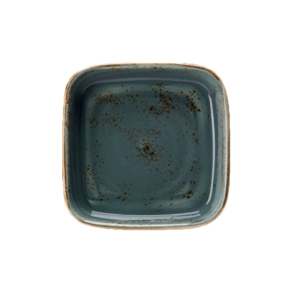 Steelite 11300329 Taste Square Roaster 2.0 Qt. 10.0" X 10.0" X 2.0"