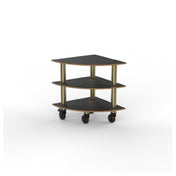 Steelite MGCMLX04MBXH - Modular Classic Corner Unit Marble Brushed Brass He, 29.5" X 29.5" X 35.0"