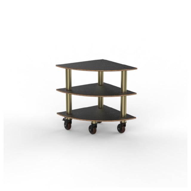 Steelite MGCMLX04MBXH - Modular Classic Corner Unit Marble Brushed Brass He, 29.5" X 29.5" X 35.0"