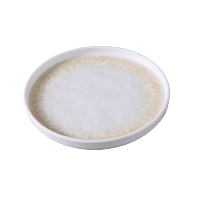 Yanco OP-108 Optimum Round Plate With Upright Rim 8 1/8"dia X 3/4"H Dishwasher Safe