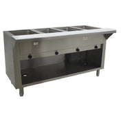 Advance Tabco HF-4E-120-BS Hot Food Table Electric 62-7/16"W X 30-5/8"D X 34-3/8"H