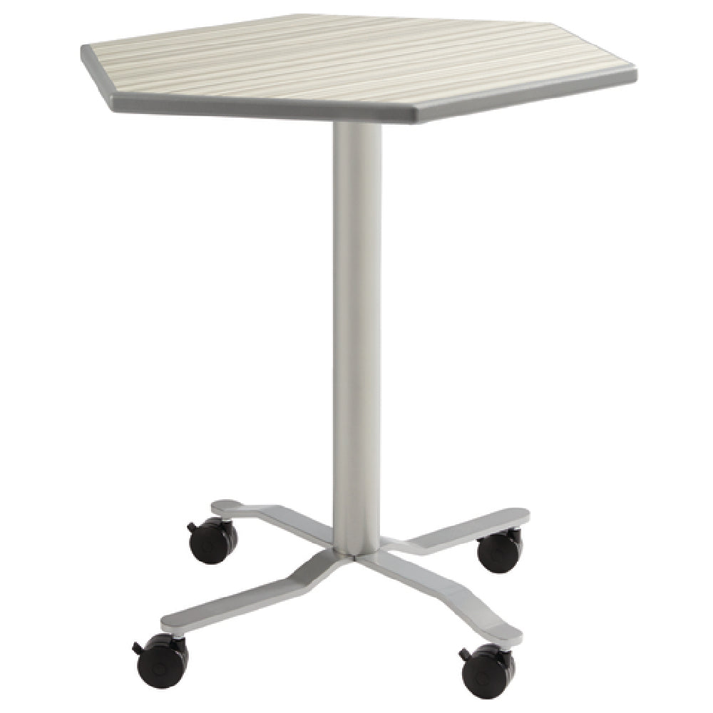 Forbes Industries REVFT36HXMXE####-RD##C3 Snap™ Portable Table Hexagonal 36" Dia. X 30"H