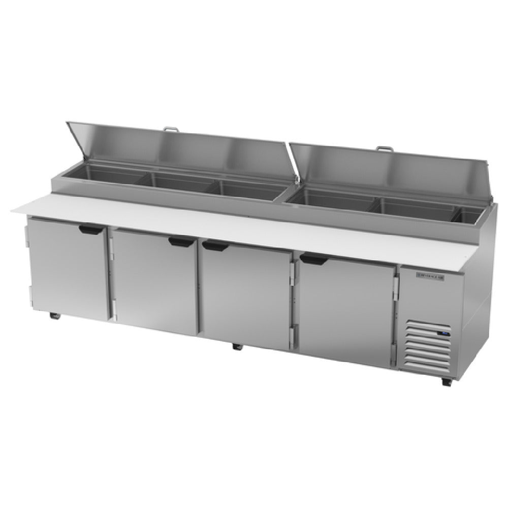 Beverage Air DP119HC Pizza Top Refrigerated Counter Four-section 119"W