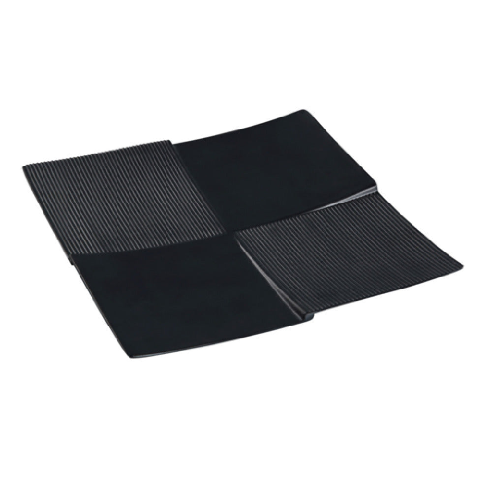 Yanco BP-5111 Black Pearl Display Plate 11"L X 11"W Square