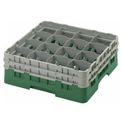 Cambro 16S534119 Camrack® Glass Rack With (2) Soft Gray Extenders Full Size