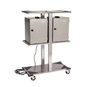 Geneva 74555 Food Carrier Box Rack Holds (6) Electrical Food Carrier Boxes Flat Shelves With Non-slip Pads