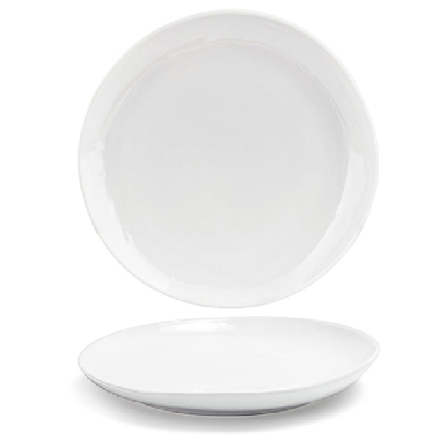 FOH DDP061WHP22 Kiln® Plate 10" Dia. X 1-1/2"H Round