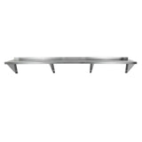 Empura 1596WS18G - Wall Mount Storage Shelf, 96"W X 15"D X 16"H, Standard Duty
