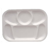 Yanco NC-803W Nu-Classic Compartment Tray 13"L X 9-1/2"W 6-compartments