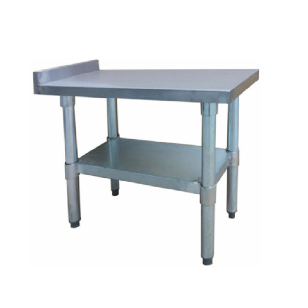 Hubert 28W-093 - Kratos® Equipment Filler Table, 15"W X 30"D X 34"H, 18 Gauge Stainless Steel