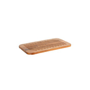 FOH BHO207NAW18 Smart Buffet Ware® Domino Cutting Board 20" X 11" Wood