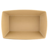 GET Enterprises ECO862-PB Elite Global Solutions Bowl 38 Oz. 9-1/4"L X 6-1/4"W X 2"H