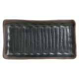 Steelite 7199TM011 Rectangle Plate 11.125" X 5.875" X 0.875" Greystone