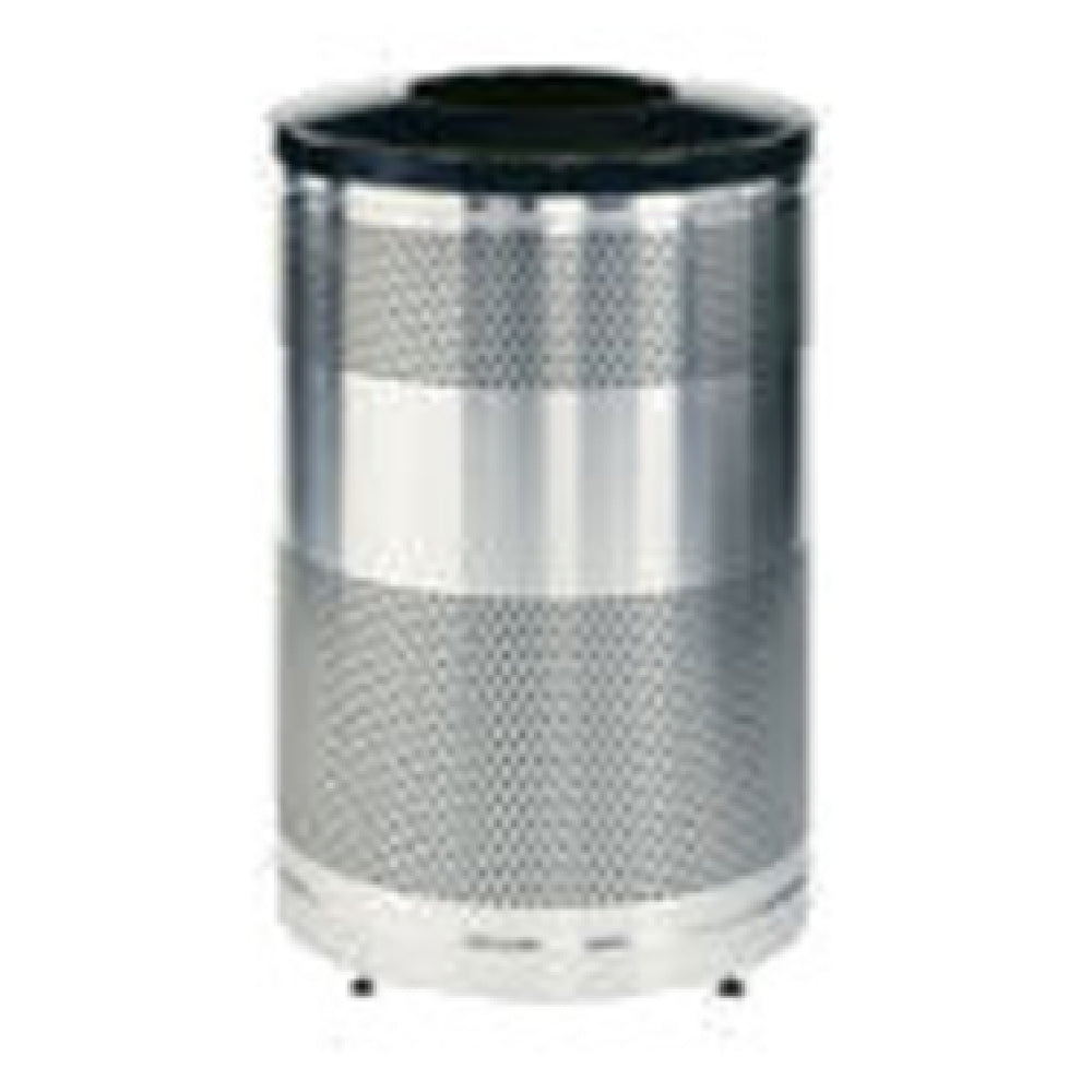Rubbermaid FGS55SSTSSPL Howard Classics Recycling Receptacle "Cans Or Bottles"