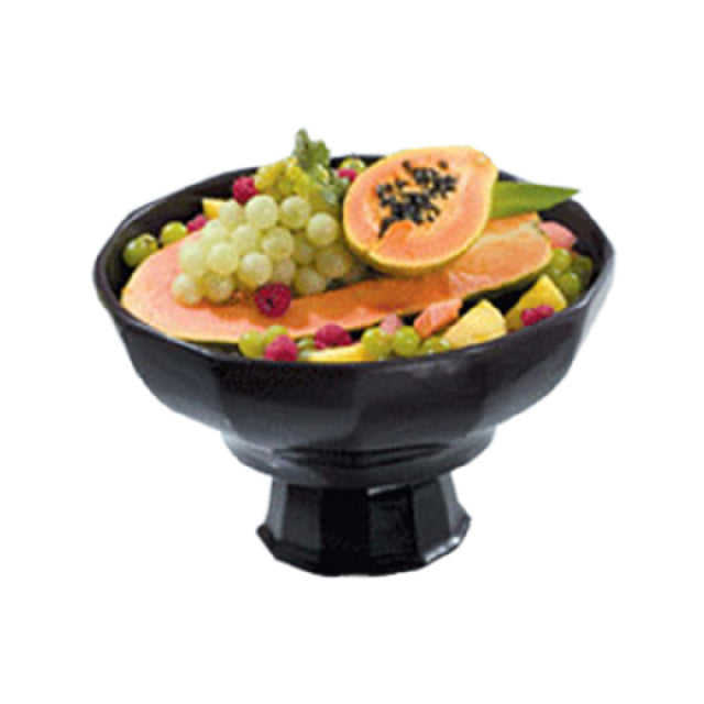 Bon Chef 90919113BLKSPKLD Prism Bowl 4 Qt. 12-1/4" X 7"