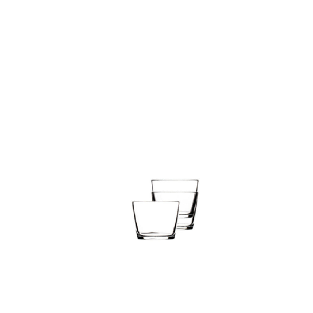 Hospitality Brands HGV4653-012 Hospitality Brands Pinta Stack Mini Glass 7.75 Oz.
