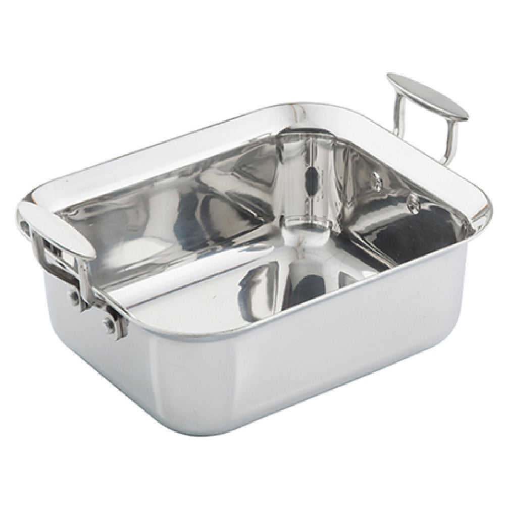 TableCraft Products 123508 - Tri-Ply Serving Pan, Half Size, 5 Qt.