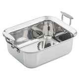 TableCraft Products 123508 - Tri-Ply Serving Pan, Half Size, 5 Qt.
