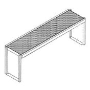 Glastender SOS/SS-84 Single Overshelf 84"W X 15"D X 24"H Removable Perforated Inserts