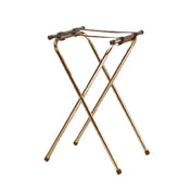 American Metalcraft TRSD1815 Deluxe Tray Stand 19"L X 15-5/8"W X 31" High Black Nylon Straps