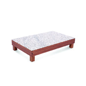 Service Ideas 15A01421 Ze Pe Buffet Serving Tray 20.8"D X 12.8"W X 5"H Display 22"