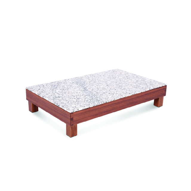 Service Ideas 15A01421 Ze Pe Buffet Serving Tray 20.8"D X 12.8"W X 5"H Display 22"