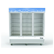 Hubert 157393 - Kratos®Refrigerated Merchandiser, 78.375"W, 53 Cu.ft. Capacity