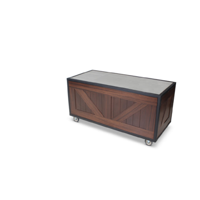 Forbes Industries 5040-121-PNT Action Station 6' Rustica Panels Three-sided Cabinet