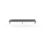 Atosa USA, Inc. SWS1872/304 - Wall Shelf, 18" D X 74" W X 12-3/4" H, 3 Brackets
