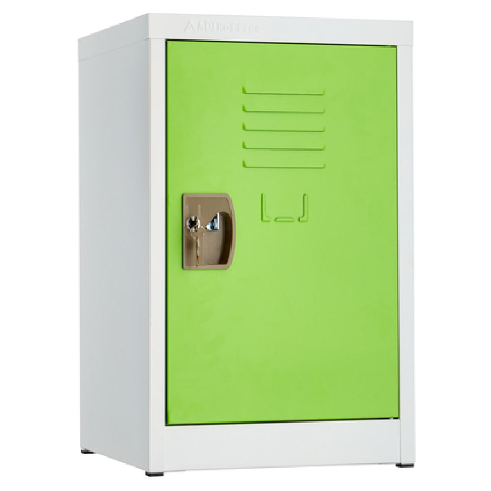 Alpine Industries ADI629-02-GRN Locker Single Tier 24" H X 15"W