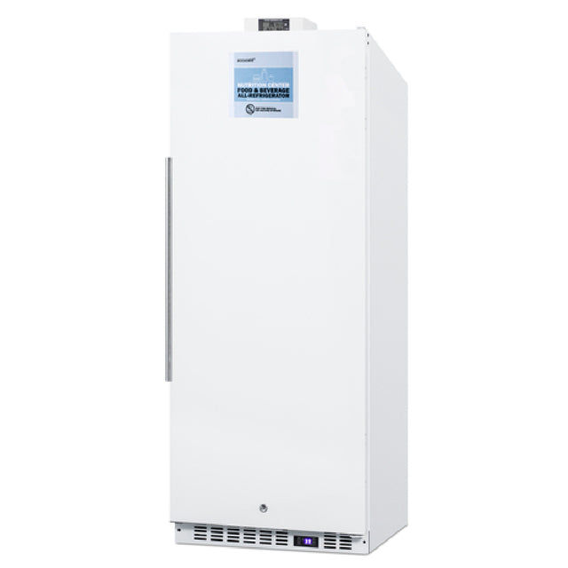Summit FFAR12WNZ Accucold Nutrition Center Refrigerator Freestanding One-section