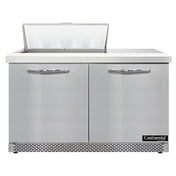 Continental Refrigerator SW48N8-FB Sandwich Unit Front Breather 48"W