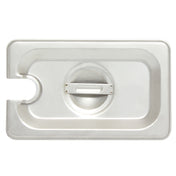 Thunder Group STPA5190CS Steam Table Pan Cover 1/9 Size Slotted With Handle