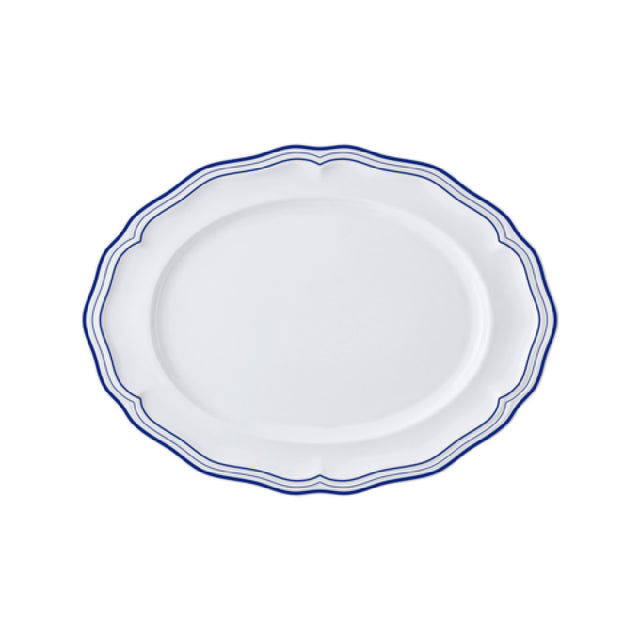 Steelite 62584FP818 Oval Platter 9.0" X 6.75" X 0.875" Adelina