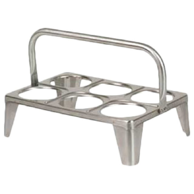 Royal ROY SLV T - Silverware Transport, 6 Hole, Stainless Steel