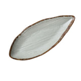 Yanco YO-2112 Yoto Display Plate 12"L X 5-1/8"W X 1-1/2"H Oval