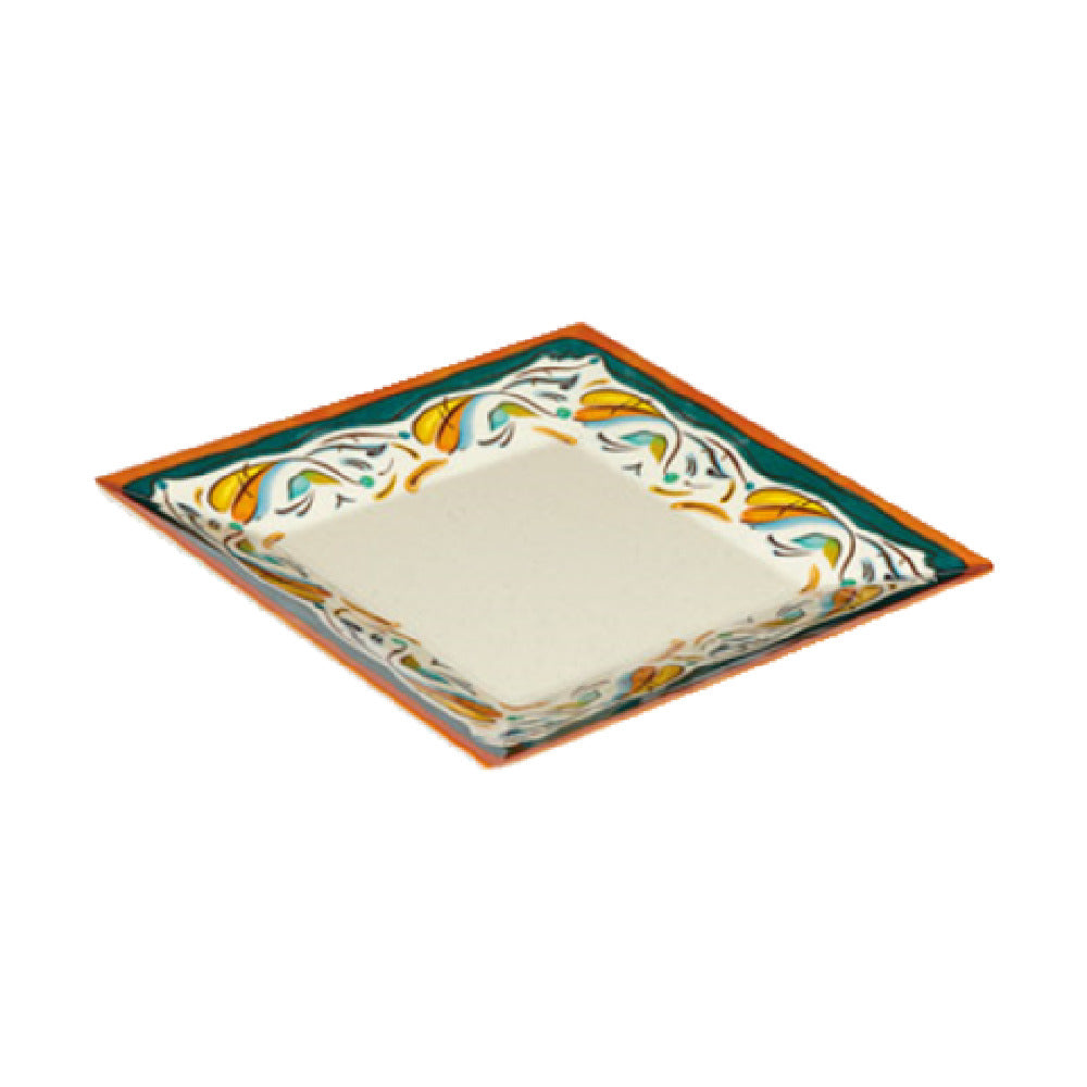 GET Enterprises ML-104-BF Bella Fresco™ Plate 10" X 10" Square
