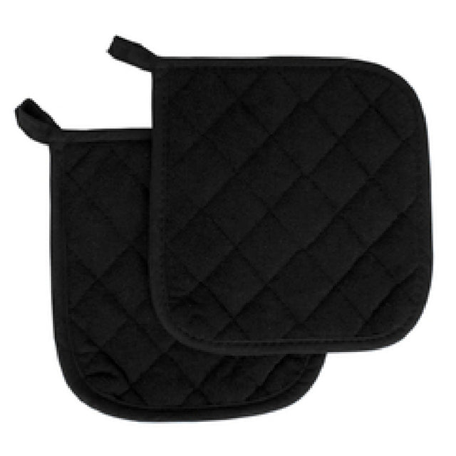 John Ritzenthaler Company CLTPH8BK-1 Chef Revival® Potholder 8" Square Protects Up To 450°F