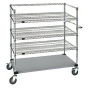 Quantum WRSC4-54-2436FS Utility Cart 3-sided Frame 36"W X 24"D X 60"H