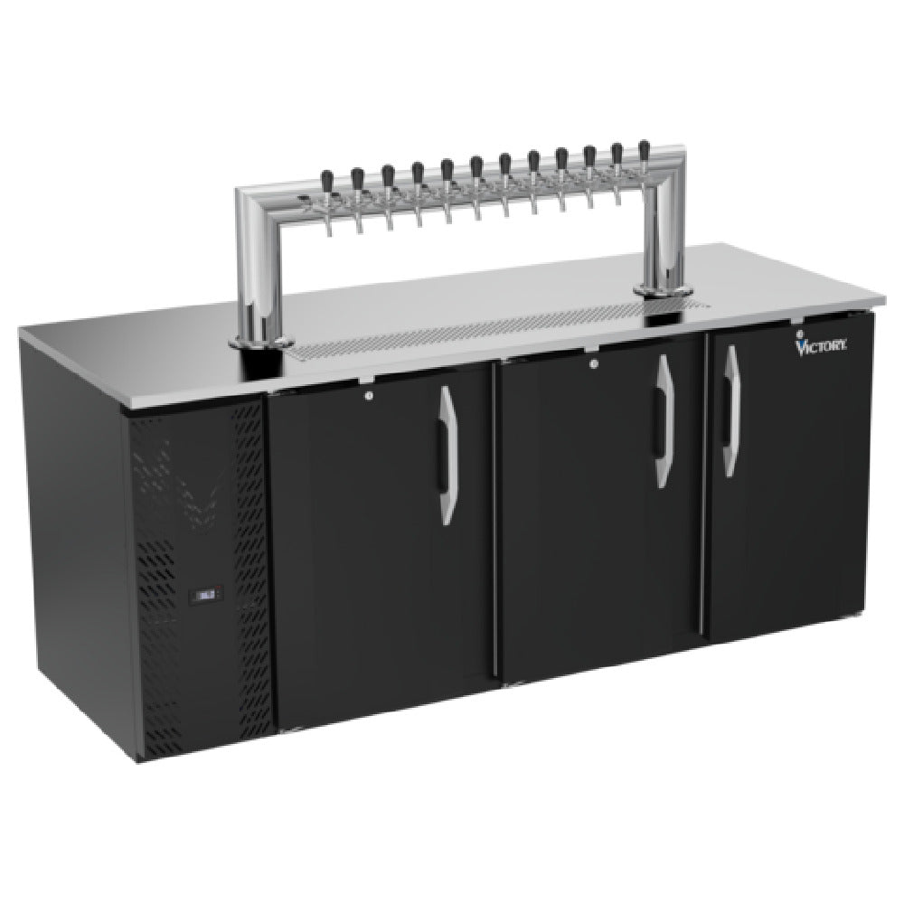Victory VDD78HC-B-12T - Direct Draw Dispenser, 78"W X 30-1/8"D X 49-7/8"H, 33.59 Cu. Ft.