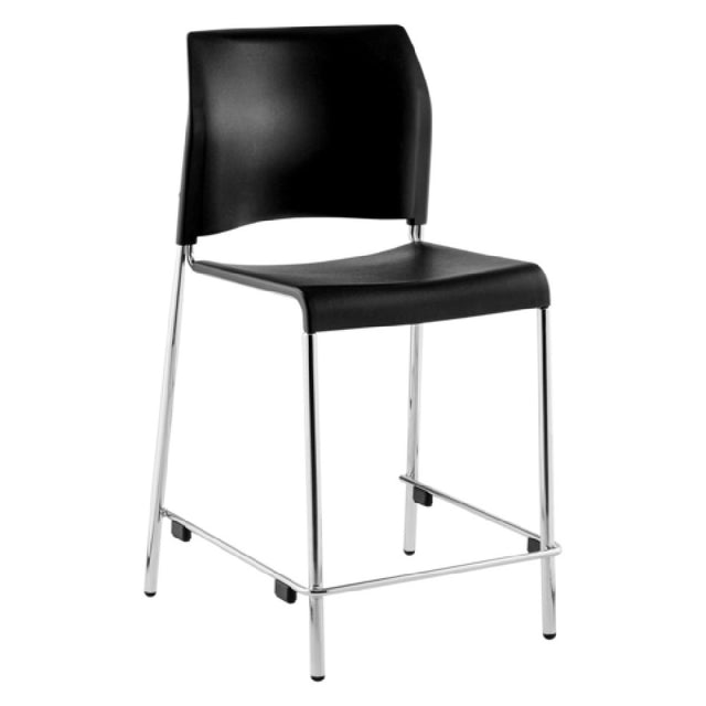 National Public Seating 8810C-11-10 NPS® Cafetorium Bar Stool 24"H Seat Poly Back