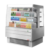 Turbo Air TIOM-48SS-N Island Display Self-Serve Refrigerated Merchandiser 17.6 Cu. Ft. Capacity