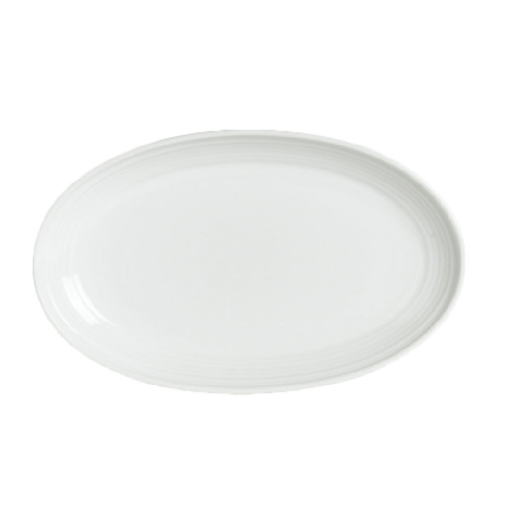 Steelite 6300P170 Oval Underliner 7.0" X 4.38"Aura Aura Gourmet