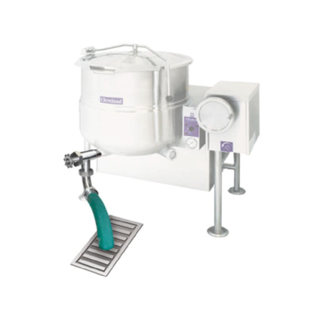 Cleveland TD2A90 2" Tangent Draw-off Valve With ACME Thread 90° Elbow 8' Length Of 2" ID Hose